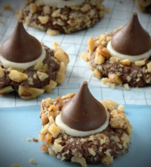 Chocolate Thumbprints Cookies