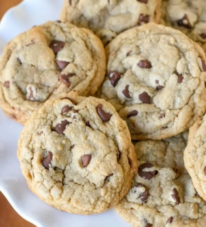 Soft & Chewy Chocolate Chip Cookies