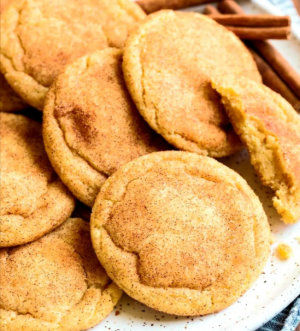 Soft & Chewy Snickerdoodle Cookies