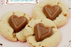 Valentine's Reese's Chocolate Heart cookies